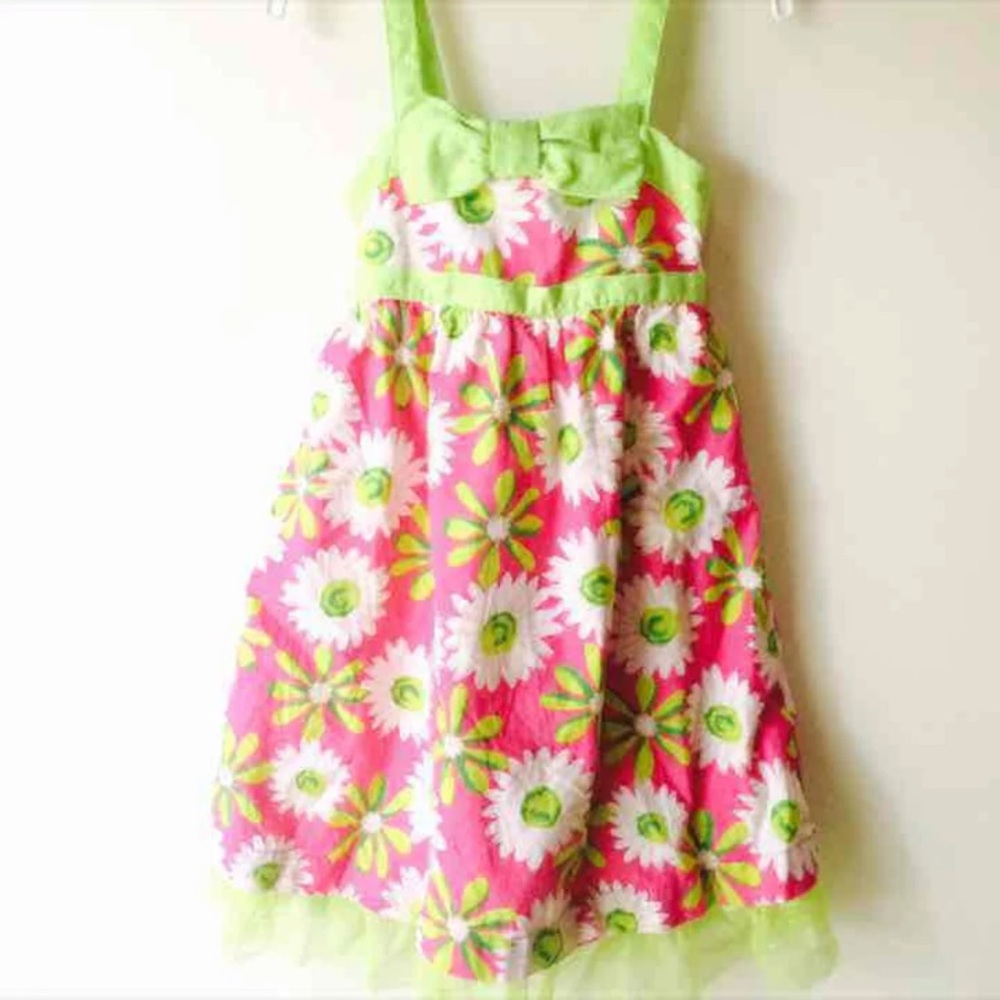 Girls Floral Summer Dress